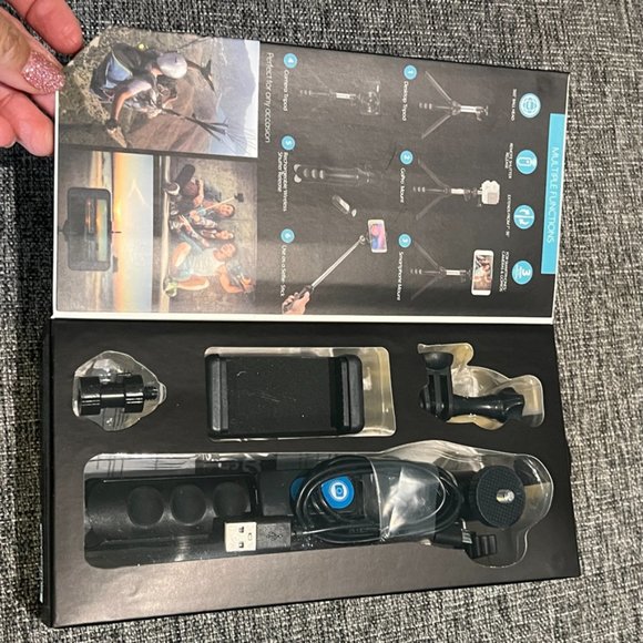 BOWER Multi Pod 6-in-1 tripod selfie stick New in Box - Picture 3 of 3